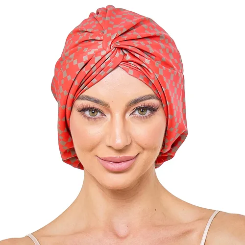 Vista 49 de Gorro de satén de seda ajustable para envolver el cabello para dormir, gorro de dormir de doble capa, turbante nocturno para cabello largo y rizado