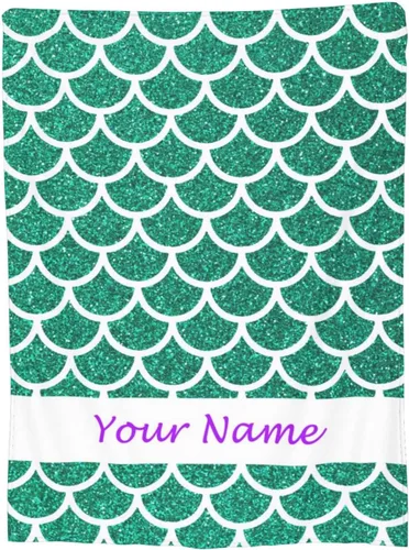 Vista 19 de Manta personalizada con texto de tu nombre, mantas de vellón coloridas personalizadas con huesos de pescado para adultos, niños, familia