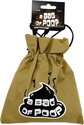 Vista 2 de Island Dogs Una bolsa de caca falsa novedosa en una bolsa, cuatro formas diferentes en un acabado realista, un gran regalo de broma que es divertido