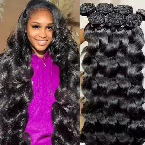Vista 24 de Paquetes de Cabello Humano de Ondas Profundas （12 14 16 ）12A 100% Sin Procesar Cabello Humano Virgen Brasileño Profundo Rizado Tejido de Cabello