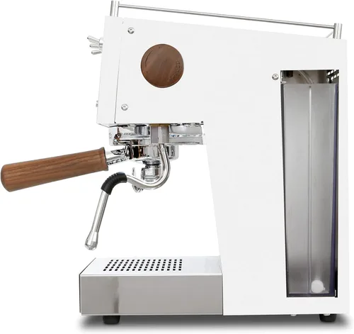 Vista 3 de Máquina de espresso programable Ascaso Steel PID con controles volumétricos, termobloque único, 120V (ÚNICA, BLANCA)