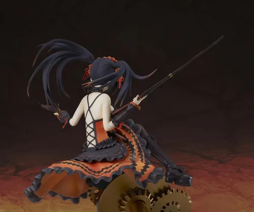 Vista 7 de Date A Live: Kurumi Tokisaki Figura de PVC totalmente pintada a escala 1:7, multicolor, 9 pulgadas