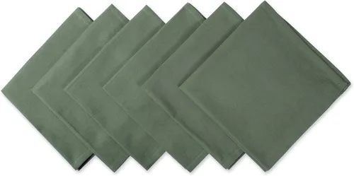 Vista 17 de DII - Juego de servilletas de colección sólida, 20x20 pulgadas, Azul ancla, 6