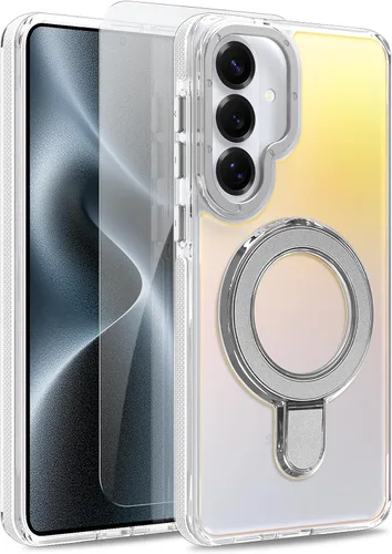 Vista 150 de Funda magnética para Google Pixel 10 Pro XL [compatible con Magsafe] [bonito diseño fluorescente de moda] a prueba de golpes, delgada, translúcida