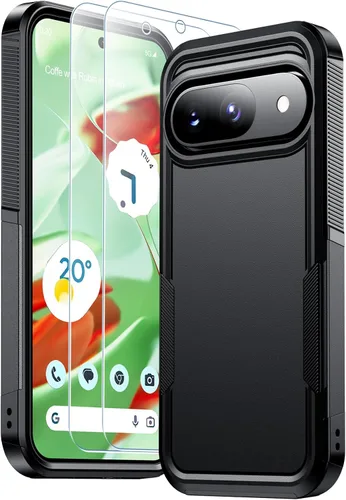 Vista 10 de Justcool Funda diseñada para Google Pixel 9 Pro XL, [protección contra caídas de grado militar de 10 pies] Funda resistente a prueba de golpes