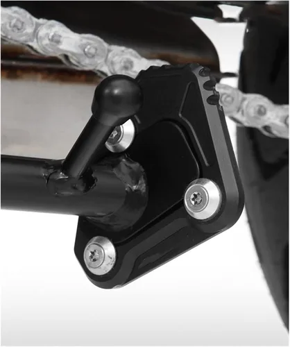 Vista 2 de Kickstand Enlarger Plate Motorcycle Kickstand Side Stand Enlarge Extension Pad for B&MW F850GS F 850 for GS F850 for GS for A&dventure for AV 2018
