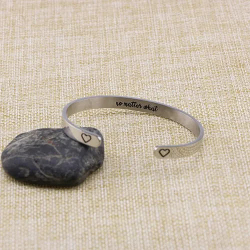 Vista 3 de MEMGIFT - Pulsera inspiradora para mujer, joyería inspiradora, regalo para su cumpleaños.
