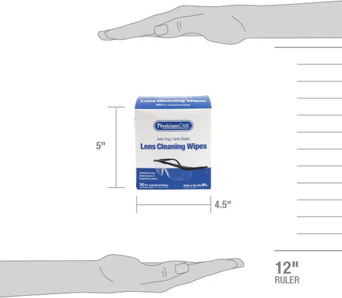 Vista 7 de PhysiciansCare - Toallitas antiempañantes y antiestáticas para lentes, 50