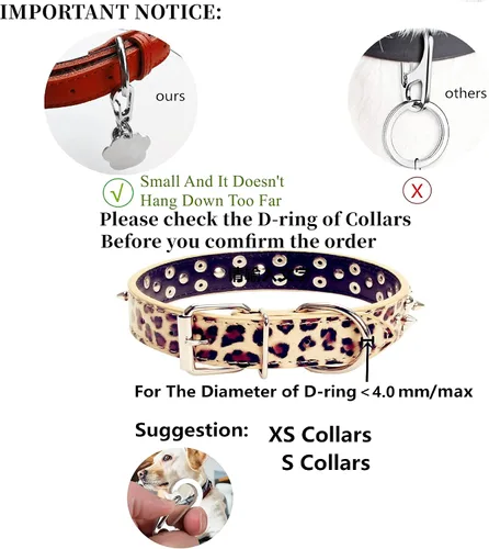 Vista 4 de Clips rápidos de acero inoxidable para perros y gatos