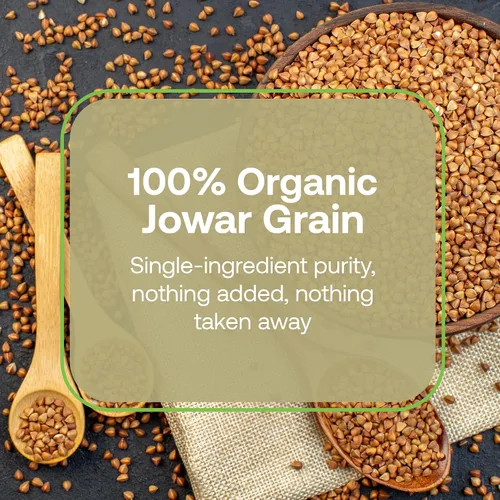 Vista 9 de Quay Naturals Harina de sorgo orgánica de 2 libras, harina de jowar orgánica, hecha con sorgo sin gluten, grano entero, sin OMG, harina para hornear