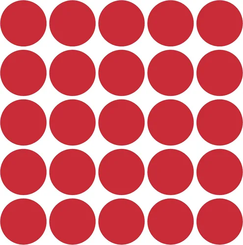 Vista 92 de LiteMark Calcomanías extra pequeñas, puntos de vinilo extraíbles, calcomanías circulares con acabado mate, calcomanías redondas para pared de aula