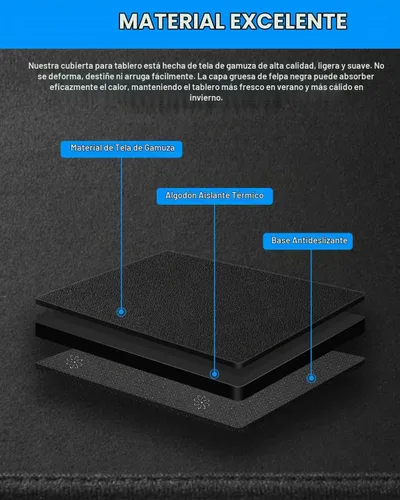 Vista 7 de Cartist Ajuste personalizado para alfombrilla de salpicadero Toyota RAV4 2013-2018 Accesorios Funda de salpicadero de ante antideslizante Protector