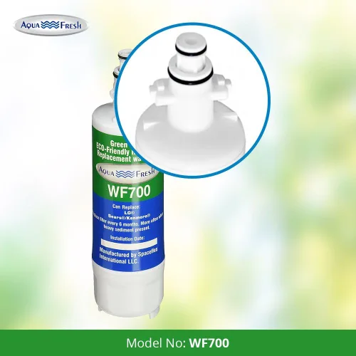 Vista 3 de Aqua Fresh ADQ36006101 - Filtro de agua de repuesto compatible con LG LT700P, 9690, ADQ36006102, RFC 1200A, ADQ36006101-S, LFXS30766S, WSL-3, FML-3