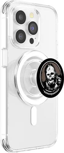 Vista 3 de Star Wars Chewbacca Arrghhhhhhh Catchphrase Retro Art PopSockets MagSafe PopGrip para iPhone