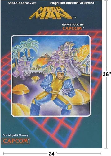 Vista 4 de Mega Man - Póster de la colección Megaman Capcom Legacy Megaman 11 Mega Man X Dr Wily Cool Wall Decor Art Poster 24x36