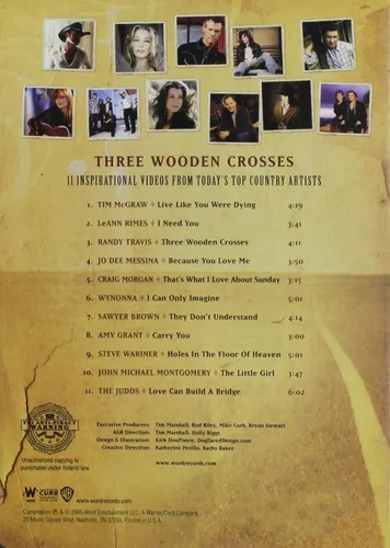 Vista 2 de Three Wooden Crosses