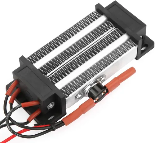 Vista 6 de Calentador de aire de cerámica, 110 V, 200 W/300 W, calentador eléctrico de temperatura constante, calefacción, calentadores de espacio