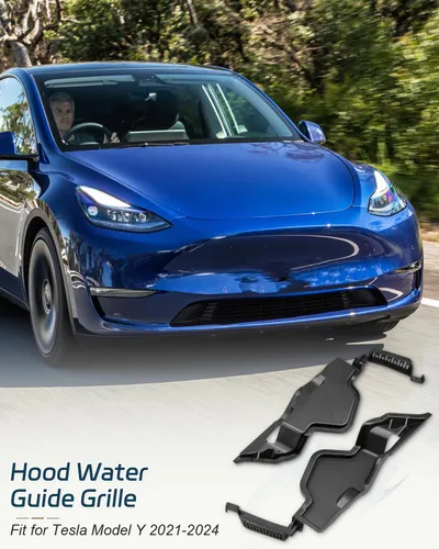 Vista 2 de Caja de barrera de agua ABS para Tesla Modelo Y 2021-2024, 1 par