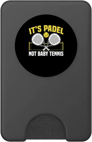 Vista 2 de Its Padel Not Baby - Raqueta de pádel de tenis PopSockets PopWallet para MagSafe