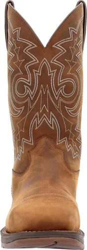Vista 3 de Durango Rebel Work Botas occidentales impermeables con punta de acero Marrón
