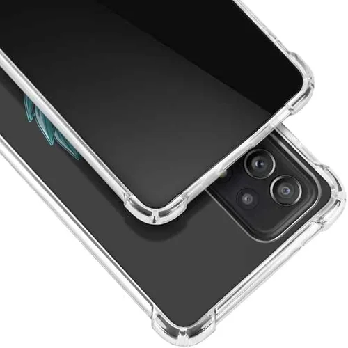 Vista 3 de Skinit Funda transparente compatible con Galaxy A52 5G, diseño oficial de Dragon Ball Super Goku Negro - DBZSPR04