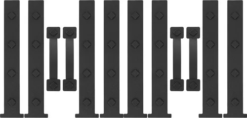 Vista 9 de HILLMASTER Accesorios decorativos magnéticos para puerta de garaje, 6 piezas de imanes rectangulares para puerta de garaje, acentos para puerta
