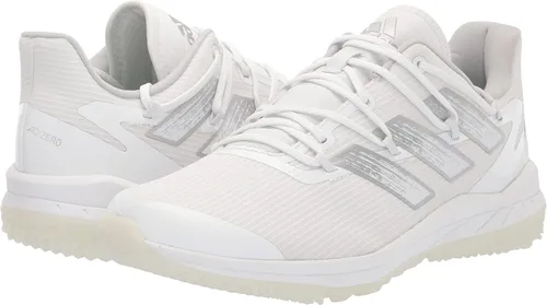 Vista 7 de adidas Adizero Afterburner 8 Turf - Tenis de béisbol para hombre, NegroBlanco