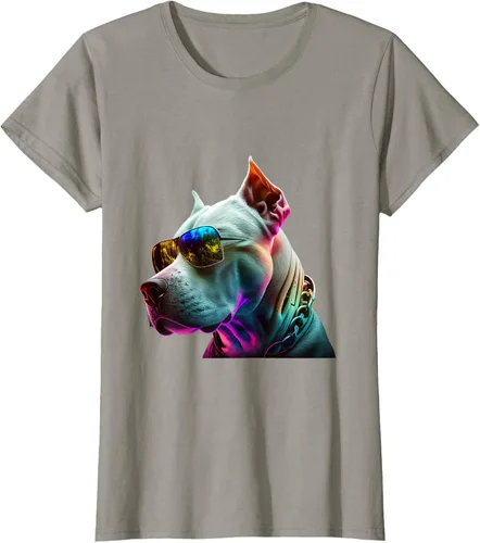 Vista 78 de Dogo Argentino Dogs Dogo Argentinos Camiseta, Negro