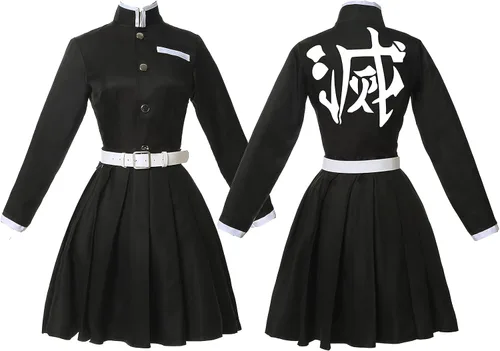 Vista 2 de Cosplay Life Demon Killer Vanquisher Complete Anime Costume Set Kimono Cardigan - Halloween Outfit For Unisex Adult