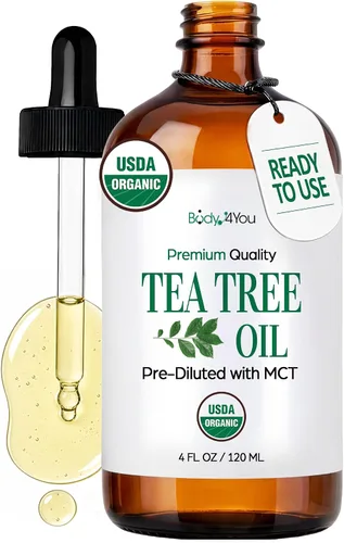 Vista 12 de BodyJ4You Aceite de árbol de té Pies del cuero cabelludo de la piel - USDA