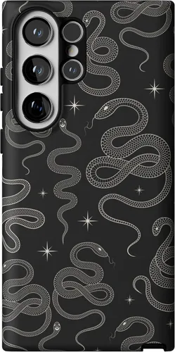 Vista 38 de Casely Funda para Galaxy S9 Postura de cadáver Yoga de esqueleto Diseño protector delgado esencial de doble capa
