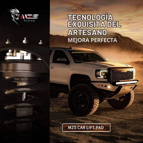 Vista 2 de MZS Kit de elevación niveladora delantera de 2" Compatible con Frontier 2005-2024/Xterra 2005-2015/Pathfinder 2005-2012/Equator 2009-2012 2WD 4WD