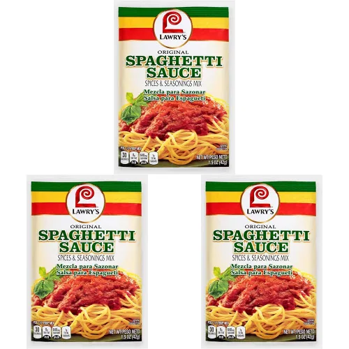 Vista 9 de Lawry's Mezcla de especias de espagueti y condimentos, 1.5 onzas