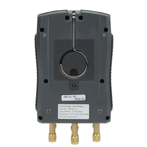 Vista 9 de Manómetro digital universal HVAC – Probador de presión y temperatura de vacío de alta precisión con agarre cómodo inteligente para sistemas de aire