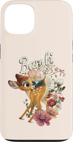 Vista 7 de Funda con logotipo de retrato floral Bambi para iPhone 16 Disney