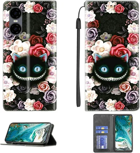 Vista 197 de Aroepurt Funda para UMIDIGI G1 Plus compatible con UMIDIGI G1 Plus Funda para teléfono Funda de piel sintética con función atril magnética CPT15