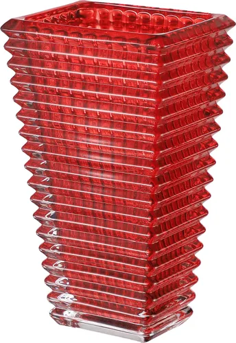 Vista 30 de MCMCNCUIU Juego de 4 jarrones de cristal, jarrones de cristal ámbar, jarrón de cristal para centros de mesa, moderno florero para sala de estar