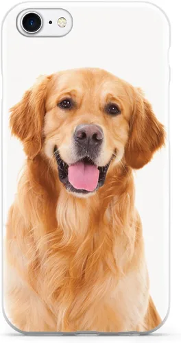 Vista 19 de Inspired Cases - Compatible con iPhone Xs Max - Funda protectora con textura 3D para Apple iPhone Xs Max - Golden Retriever