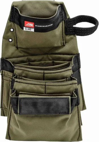 Vista 7 de Sistema de cinturón de herramientas Diamondback Denali 2.0 - Incluye cinturón Diamondback de 15 cm, fundas para martillo y barra plana - Perfecto