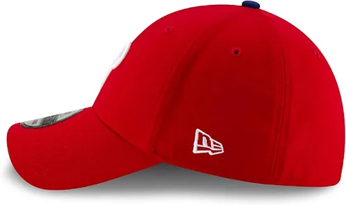 Vista 4 de Gorra de ajuste elástico New Era MLB Game Team Classic 39THIRTY., Rojo, L/XL