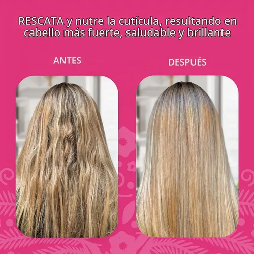 Vista 3 de LatinUs Beauty, RESCUE Impossible Keratin, Dúo para el Cuidado del Cabello: Shampoo + Acondicionador con Shatavari