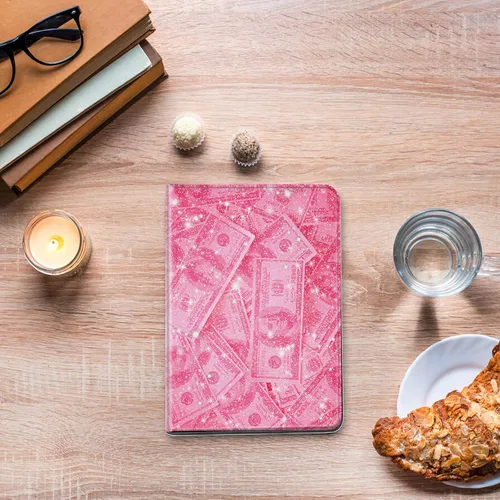 Vista 80 de Funda para tablet Kinlde Fire HD 10 (11ª generación 2021) Fire HD 10 Plus 2021, delgada, de piel sintética, con función atril, función atril