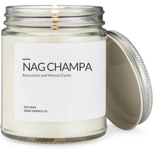 Vista 25 de 1OAK Vela de Manzana - Velas perfumadas de cera de soja (Manzana) - Velas de soja para aromatizar el hogar - Quema larga premium - Hechas a mano