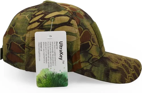 Vista 30 de UltraKey Casquillo táctico militar del operador, gorra de béisbol al aire libre del camuflaje de la caza del sombrero