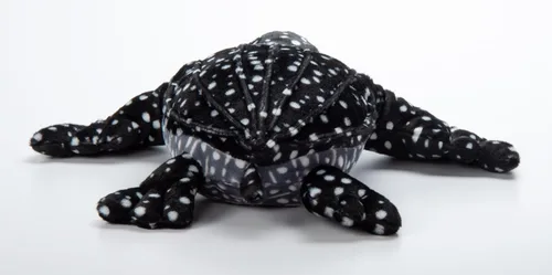 Vista 7 de The Petting Zoo Leatherback - Peluche de tortuga marina, regalos para niños, animales salvajes del océano Onez, juguete de peluche de tortuga marina