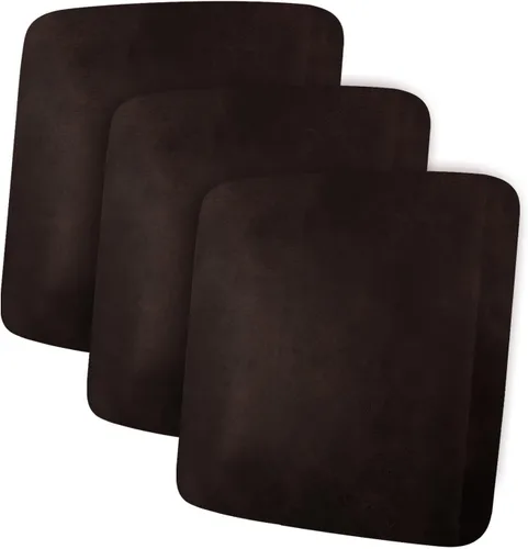 Vista 56 de ANARACHON Fundas de cojín de sofá con aspecto de cuero, juego de fundas de asiento de sofá, protector de muebles para sillón seccional, sofá biplaza