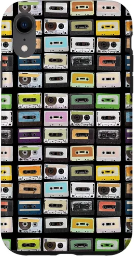 Vista 25 de Cassette Tapes Nostalgic Mixtape Music Graphic Case for iPhone 17