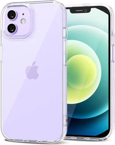 Vista 9 de LoeoeL para iPhone 8 Plus/ 7 Plus Funda Transparente, Funda Híbrida de Teléfono [Plástico Duro y Parachoques de Silicona Suave] Cubierta Protectora