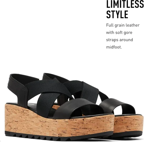 Vista 2 de Sorel Sandalias Cameron Flatform Slingback para mujer