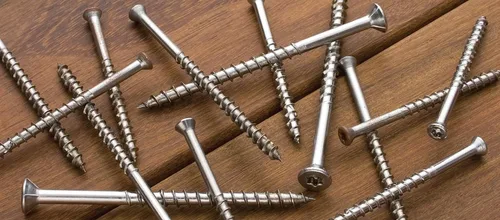 Vista 4 de Simpson Strong-Tie S10300WPB - Tornillo DWP para madera SS con accionamiento en cubierta, #10 x 3 pulgadas, T-15, cabeza plana, acero inoxidable